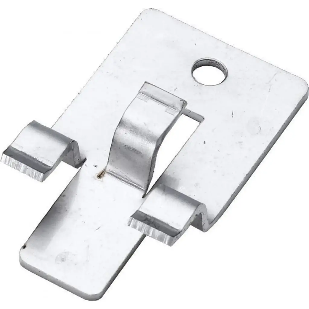 WoodPlastic rozsdamentes köztes klipsz (100db)