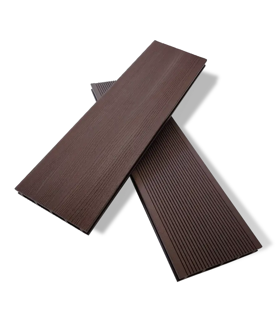 [FS-HB-D075-01] Four Seasons HomeBoard Neo WPC teraszburkolat (szélesség: 143 mm, magasság: 21 mm) (0,75 m, csokoládébarna (01))