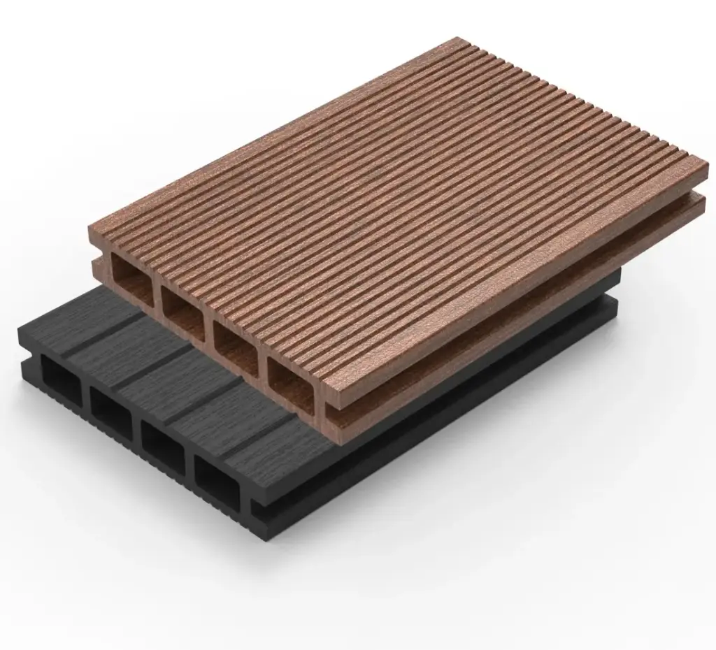 TerraDeck Classic WPC teraszburkolat (szélesség: 140 mm, magasság: 25 mm) (3 m, mahagóni (02))